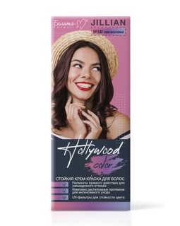 Белита-М Стойкая крем-краска для волос серии Hollywood color тон Jillian №5.62 темно-махагоновый