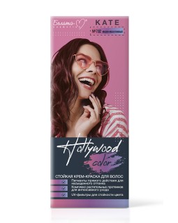 Белита-М Стойкая крем-краска для волос серии Hollywood color тон Kate №7.62 медно-махагоновый