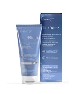 Белита-М Ночная несмываемая крем-маска с пробиотиком Восстановление липидного баланса 60г TRUE Biotic