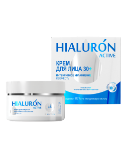 Белкосмекс Крем для лица 30+ интенсивное увлажнение свежесть Hialuron Active