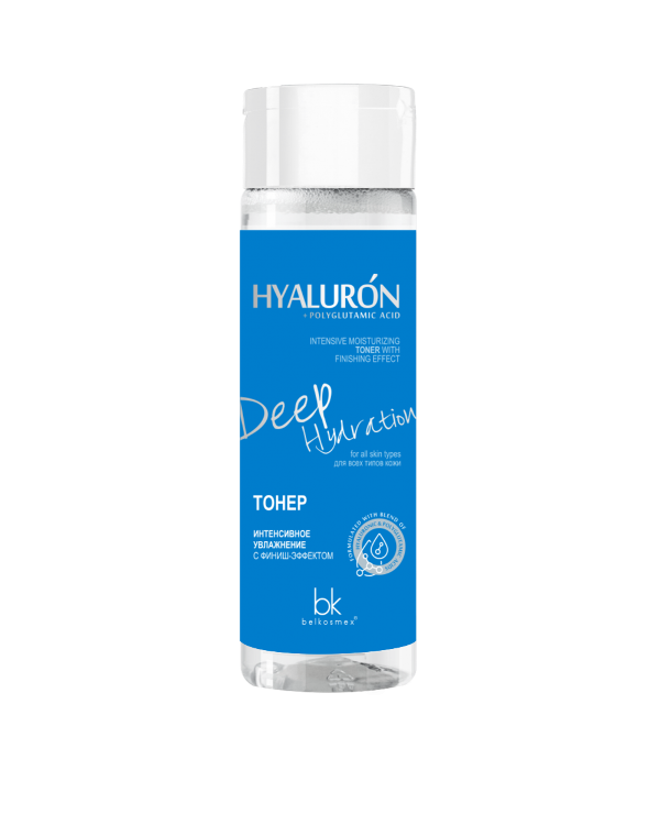 Тонер Интенсивное увлажнение с финиш-эффектом HYALURON Deep Hydration 200 г
