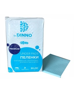 Пеленки впитывающие одноразовые для взрослых и детей Dr.DINNO Premium 10 шт
