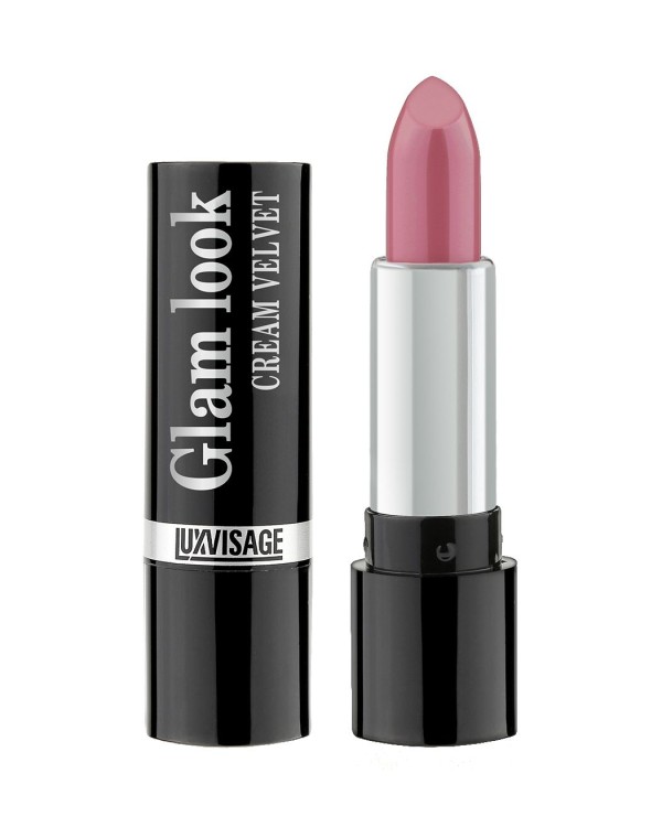 Люкс визаж Губная помада GLAM LOOK cream velvet тон 317 ВИНОГРАДНЫЙ СОК 4 г