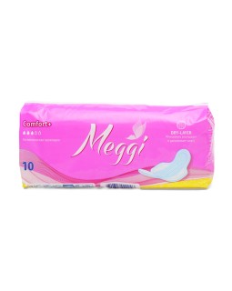 МЭГГИ Гигиенические прокладки Meggi Comfort+ 10 шт