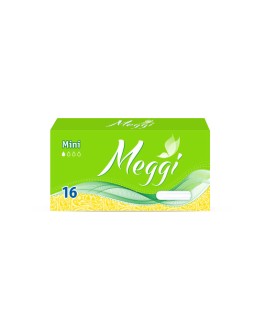 МЭГГИ Гигиенические тампоны Meggi Mini 16 шт