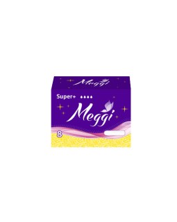 МЭГГИ Гигиенические тампоны Meggi Super+ 8 шт