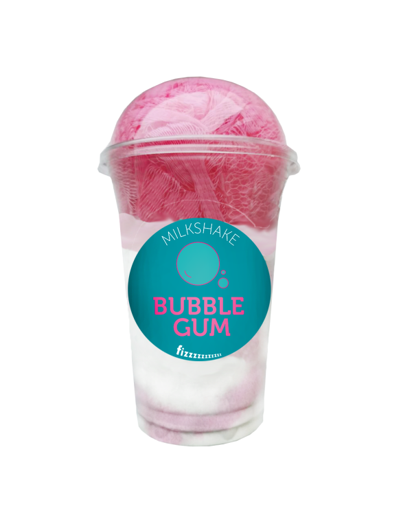 Модум Набор «Bubble Gum» MODO MILKSHAKE (шипучая соль для ванн, мочалка)