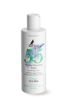 Сатива Мицеллярная вода для очищения лица и снятия макияжа № 55 Sativa