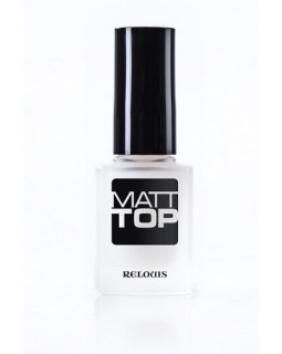 Релуи Матовое верхнее покрытие лака для ногтей Matt Top