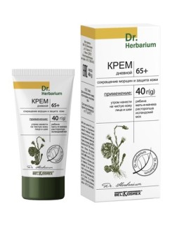 Белкосмекс Крем дневной 65+ сокращение морщин и защита кожи Dr. Herbarium