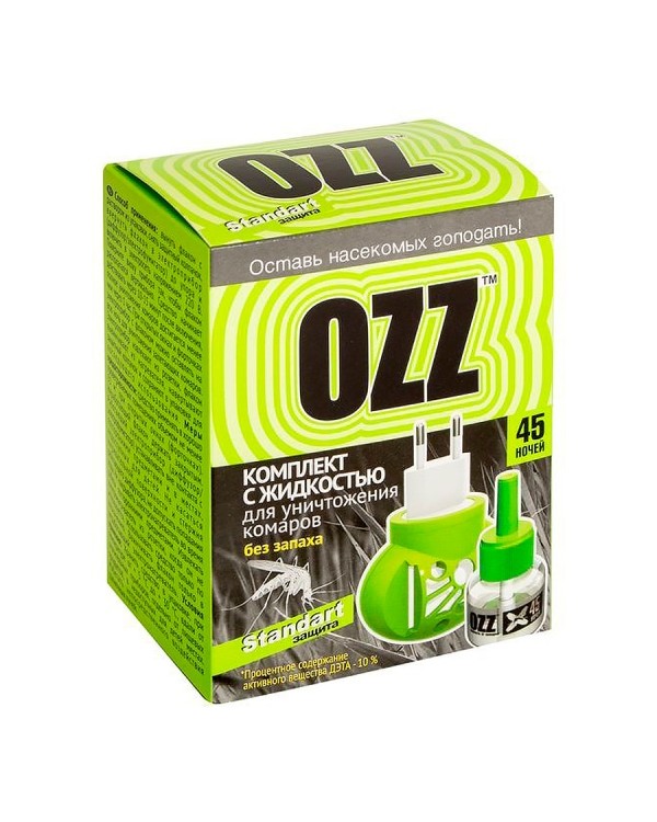 OZZ-45 НОЧЕЙ Жидкость для уничтожения комаров 30 мл