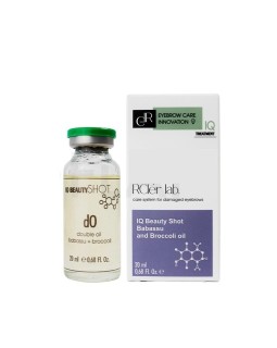 Комплексный уход за поврежденными бровями IQ Treatment RCler Lab Babassu and Broccoli oil 20 мл