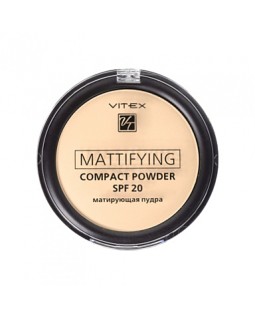 Витекс Матирующая компактная пудра для лица Mattifying compact powder 